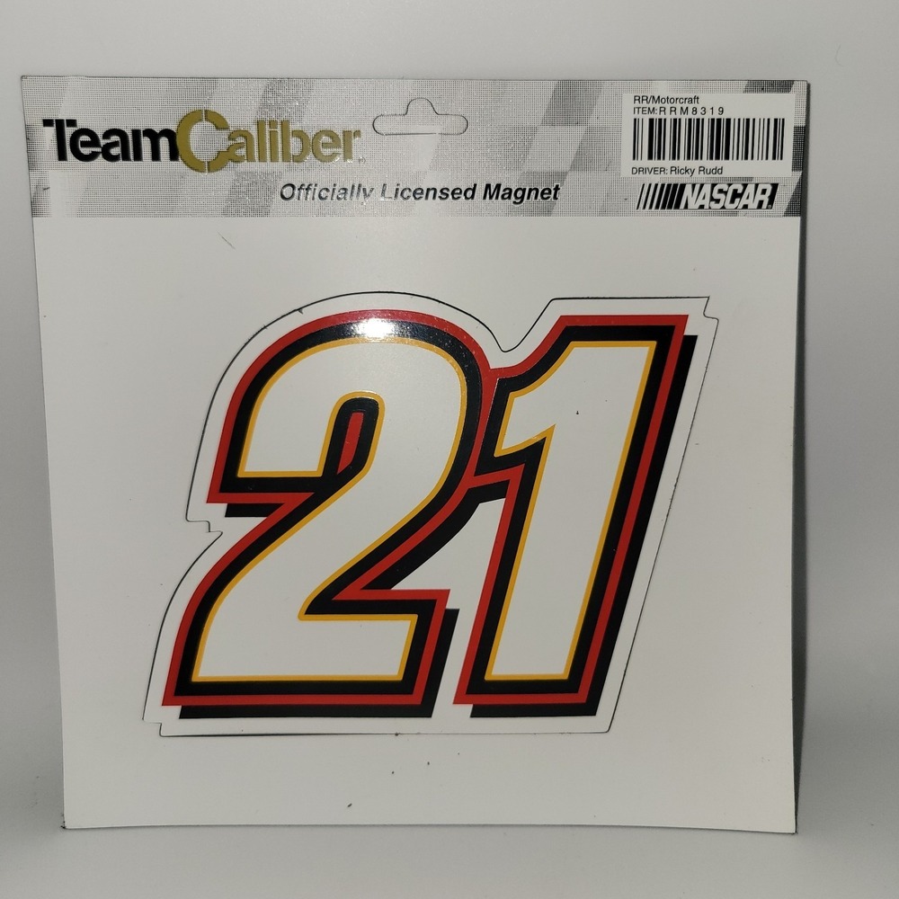 Team Caliber Officially Liceased Magnet Ricky Rudd #21